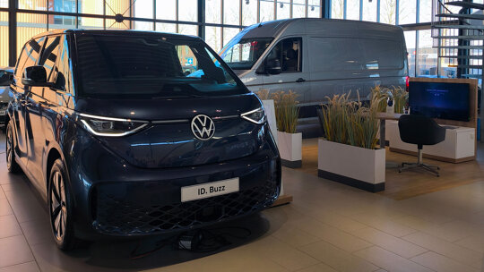 De Waal Duiven showroom VW BWG