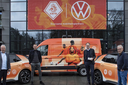 KNVB en Volkswagen samenwerking