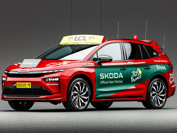 Skoda Enya Tour de France hero mobiel