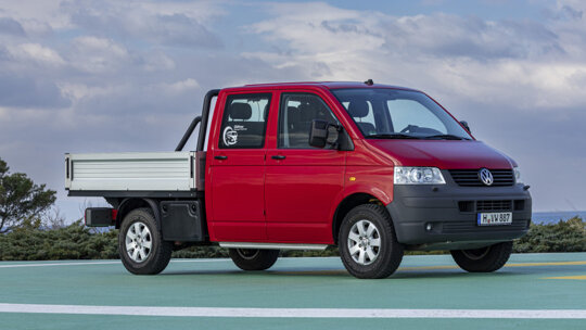 Volkswagen T5 open laadruimte